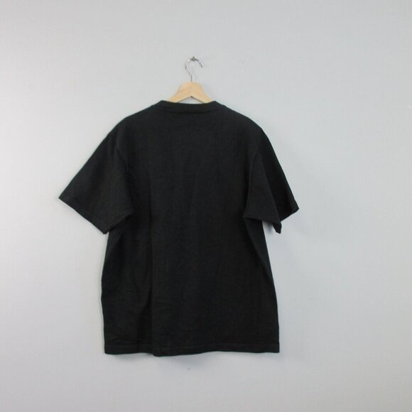 Lady White Co Men's Crewneck Tee Shirt 40 Black 100% Cotton BDHD Large 464 - Picture 2 of 9